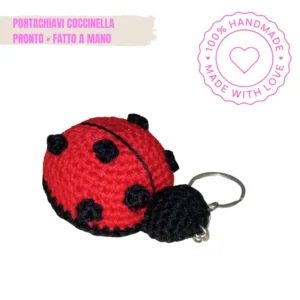 COCCINELLA PORTACHIAVE Amigurumi