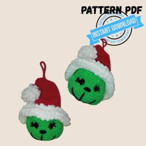 Grinch - pattern pdf