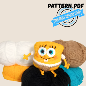 Pattern Gratuito Spongebob Amigurumi all’Uncinetto – PDF Italiano da Scaricare