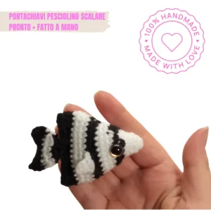 pesciolino scalare amigurumi